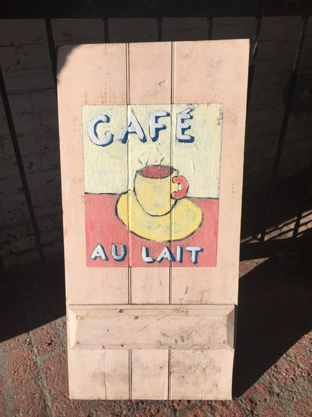 Café au lait - Jardin'Art (Art in a garden) by David Dossett - Martello Alley