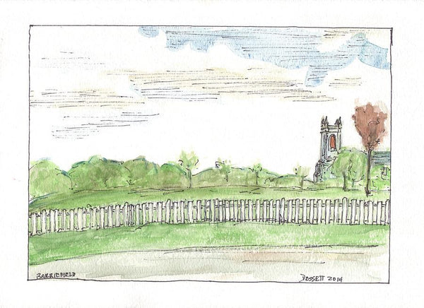 Barriefield - Print by David Dossett - Martello Alley
