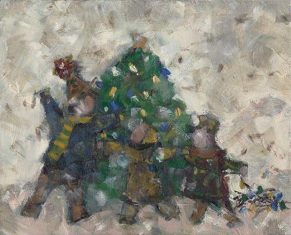 Decorating The Tree - Print by David Dossett - Martello Alley