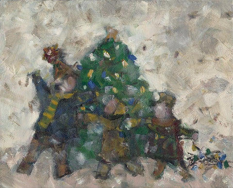 Decorating The Tree - Print by David Dossett - Martello Alley