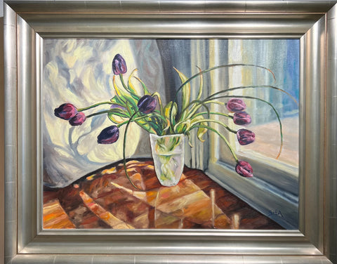 Tulips - original art by Pat Shea