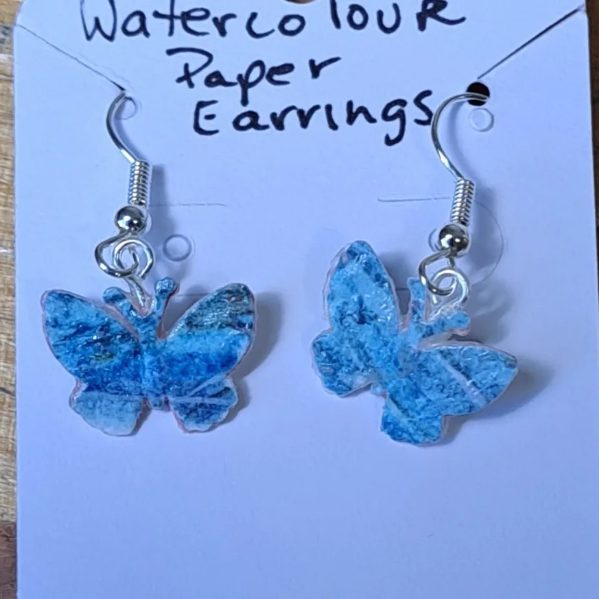 Watercolour Earrings by Gail