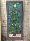 Christmas Tree - outdoor art - screen - Outdoor art - screen by David Dossett - Martello Alley