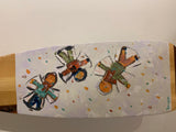 Hand-painted Paddle - Angels in the Snow - Paddle by David Dossett - Martello Alley