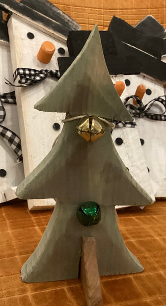 Christmas Tree with Bells by the Wood Shepherd