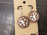 Christmas Earrings by Erica Young