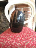 Altered copper vase - Pottery by Owen Davies - Martello Alley