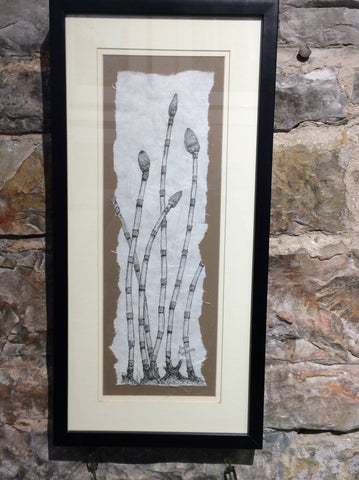 Horse Tails - original painting by Carla Miedema