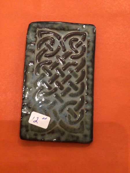 Small Ceramic Wall Hanging/ Ornament by Peggy Davidson