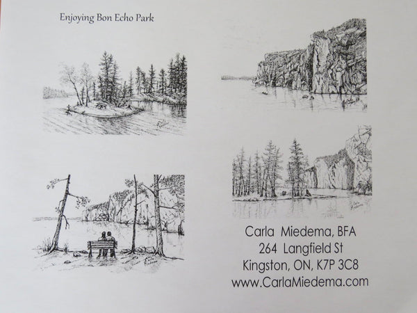 Enjoying Bon Echo Park Card pack by Carla -  by Carla Miedema - Martello Alley