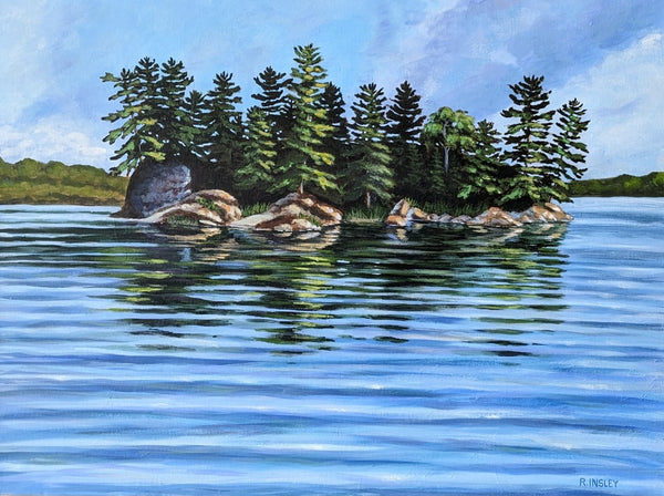 A Slice of Heaven - original painting by Rosalyn Insley
