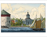Underway large print - Print by Peter Bielicki - Martello Alley