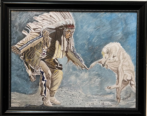 Dances with Wolf by Tom Campbell