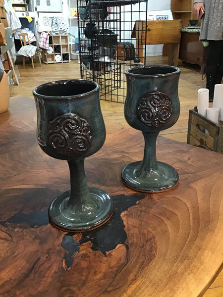 Goblet - Pottery by Peggy Davidson - Martello Alley