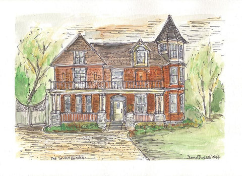 The Secret Garden - Print by David Dossett - Martello Alley