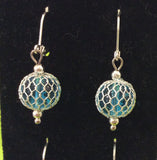 Nautical Themed Earrings by Rebecca Coutlee