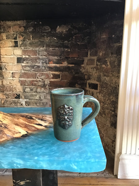 Celtic mug - Pottery by Peggy Davidson - Martello Alley