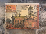 Panel of City Hall Kingston Ontario - Print by David Dossett - Martello Alley