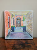 Chez Piggy Alleyway - Original by Lucy De Sousa
