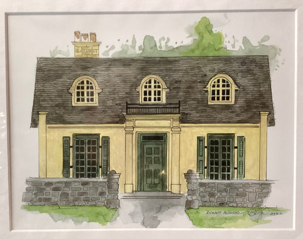 The Cottage at Queen’s Print by Richard Armstrong