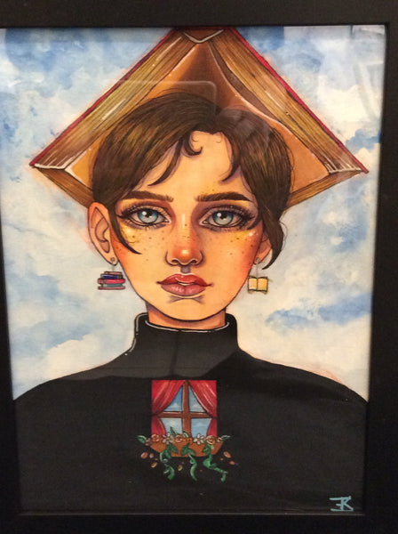 A Uniquely Portable Magic - original painting by Kyla Mayne