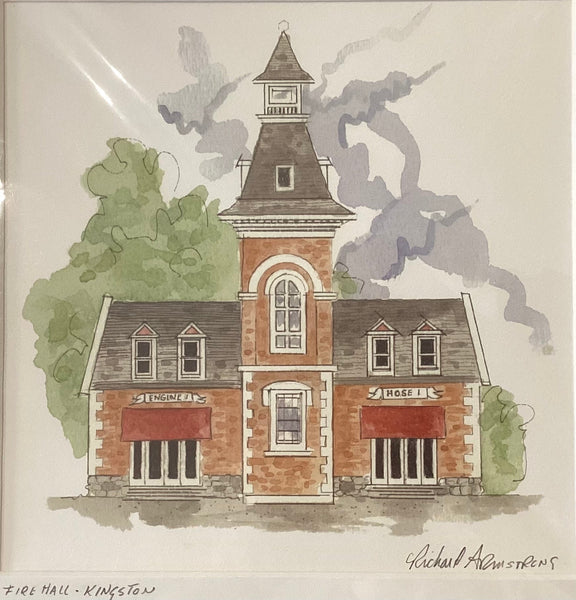 Lone Star (Firehall) Print by Richard Armstrong