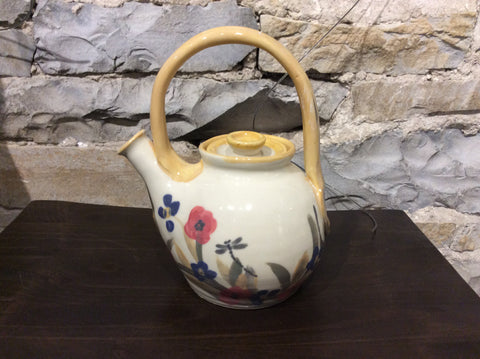 Yellow Poppies Windmill of Provence - Tea pot