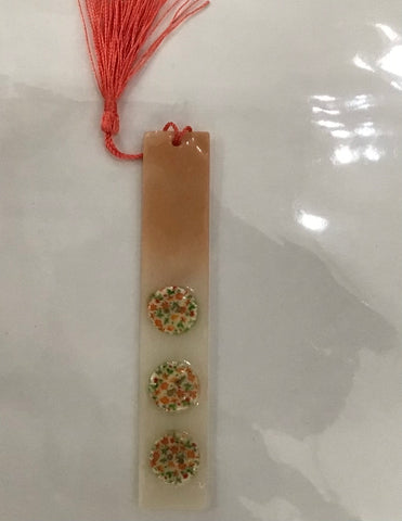 Bookmarks in resin by Mary Jane
