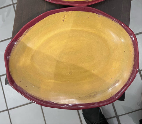 Maxwell Pottery Oval Platter (Lake)