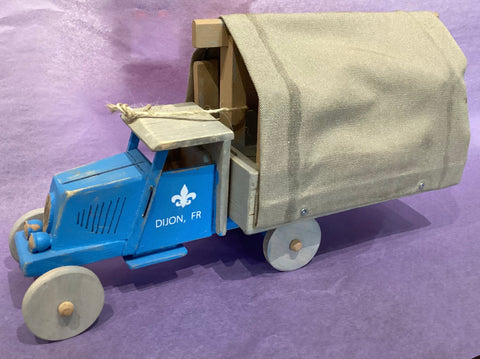 Blue French WWI Truck