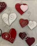 Our Cottage Glass:  Stained Glass Heart