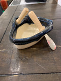 Maxwell Pottery. BOAT DIP POT