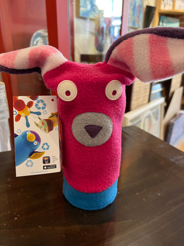 Polar Fleece Peek a Boo Puppets by Cate and Levi