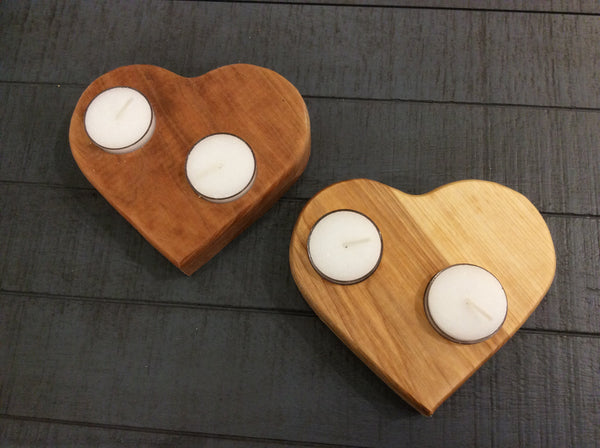 Tea Light Heart shaped candle holder