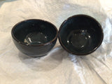 Soup / Cereal bowl - blue/brown by Peggy