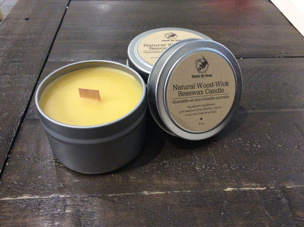 Made By Bees Camper Candles with Wood Wick