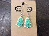 Christmas Earrings by Erica Young