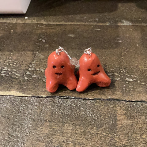 Octopus earrings by Erica Young