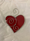 Our Cottage Glass:  Stained Glass Heart
