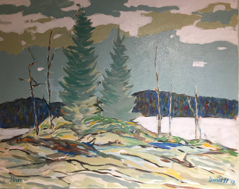 Hiver - Print by David Dossett - Martello Alley