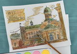 Paint it Yourself! Do-it-yourself fine art painting kit - Watercolour Set