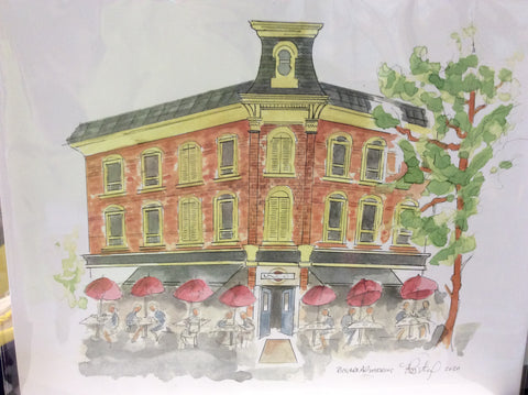Coffee and Company Print by Richard Armstrong