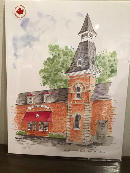 Lone Star (Firehall) Print by Richard Armstrong