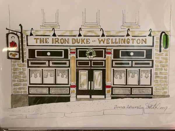 Iron Duke Print by Richard Armstrong