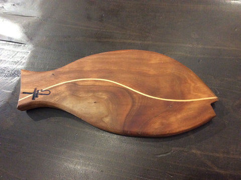 River Runs Through It - cherry cheese board