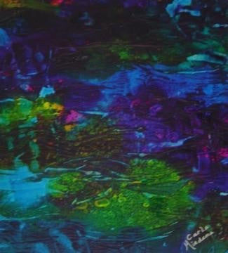 Marine Life - original painting by Carla Miedema