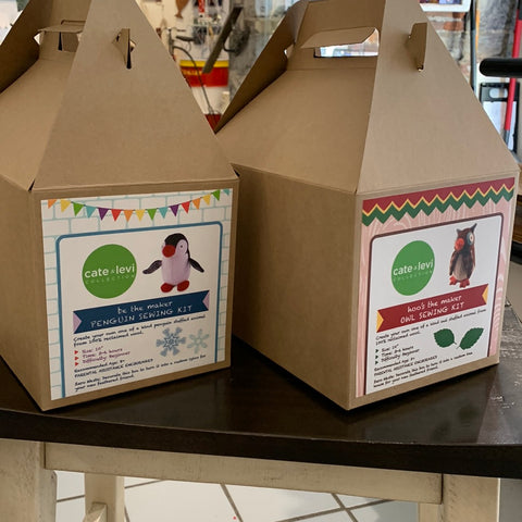 Hoo’s the Maker: Sewing Kit by Cate and Levi