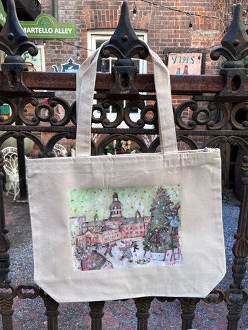 Reach - Zippered Tote Bag