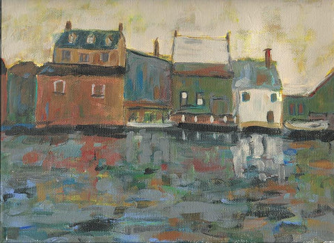 The Dock - Print by David Dossett - Martello Alley