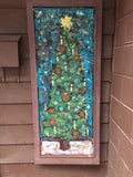 Christmas Tree - outdoor art - screen - Outdoor art - screen by David Dossett - Martello Alley